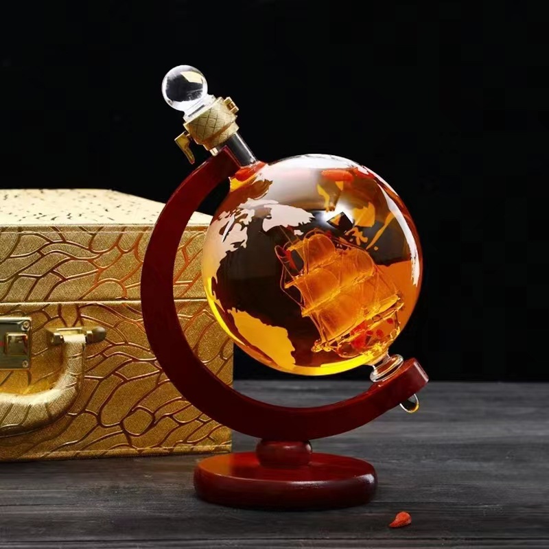 Wine Beer The Whiskey - Creative Global Decanter, Whiskey Dispenser, Vodka