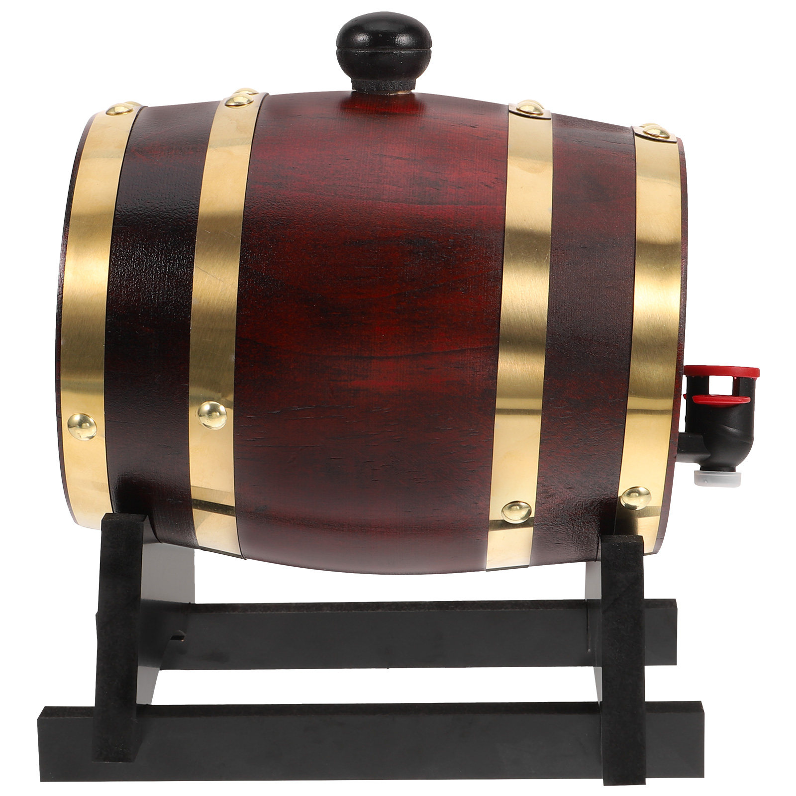Wine Beer The Whiskey - 1Set Wood Wine Barrel 1L Red