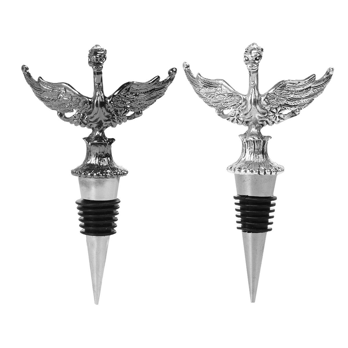 Wine Beer Glass Set - Animal Head Wine Stopper and Pourer
