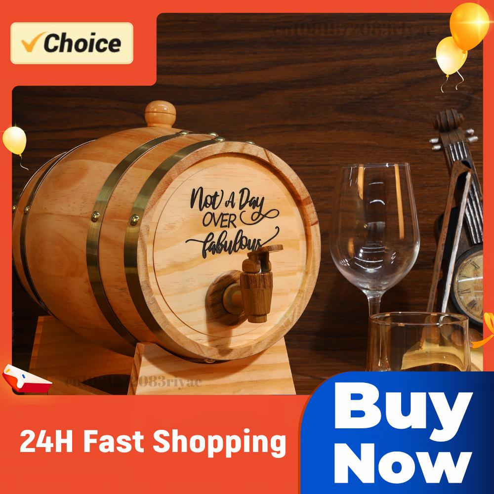 3L Engraved Whiskey Barrel wit - огляд і ціна Wine Beer Rum