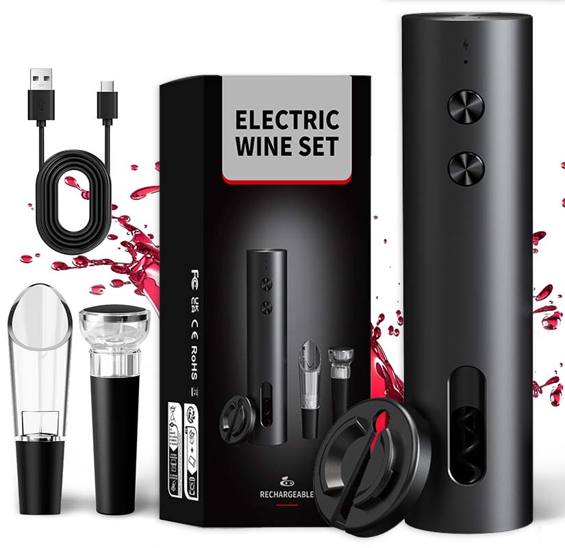 4-in-1 Electric Bottle Wine Op - огляд і ціна Wine Beer Opener
