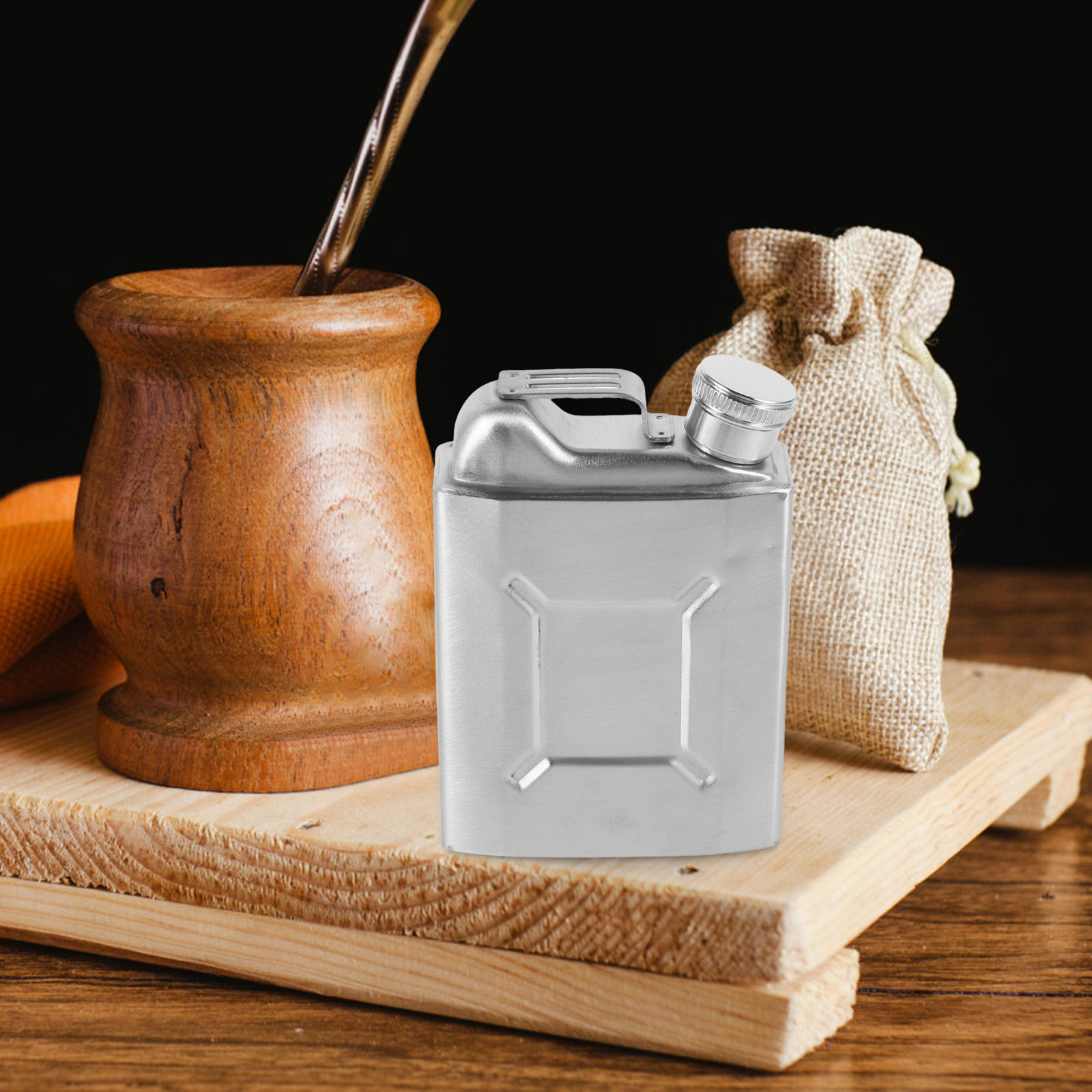 150Ml Mini Stainless Steel Fla - огляд і ціна Wine Beer Rum