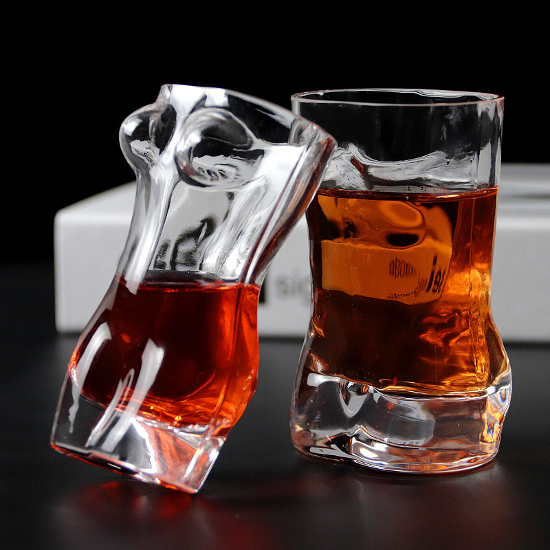 Creative Beer Glasses Body Art - огляд і ціна Wine Beer Mixed Drinks