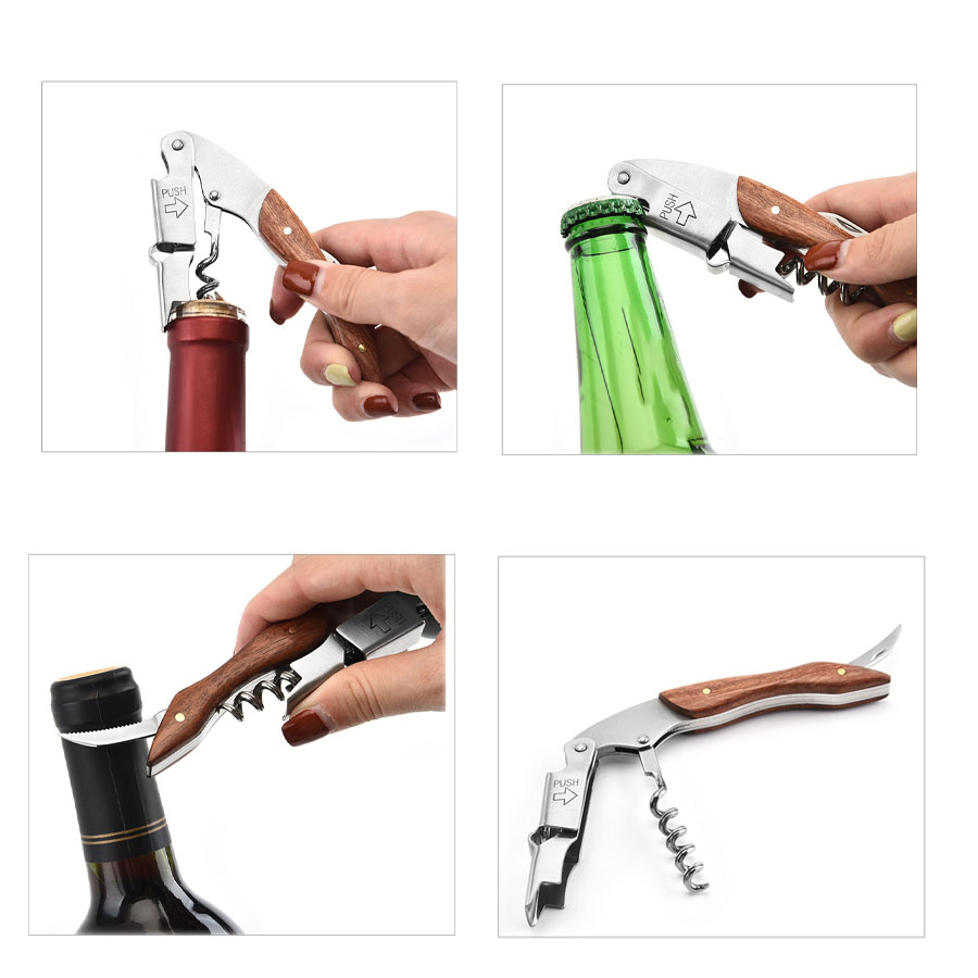 Wine Opener Combines Functiona - огляд і ціна Wine Beer Opener