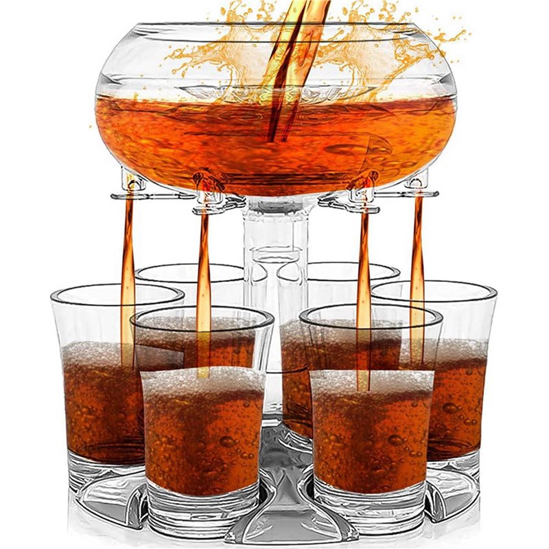 DTEN-2 Set 6 Shot Glass Wine W - огляд і ціна Wine Beer Glass Set