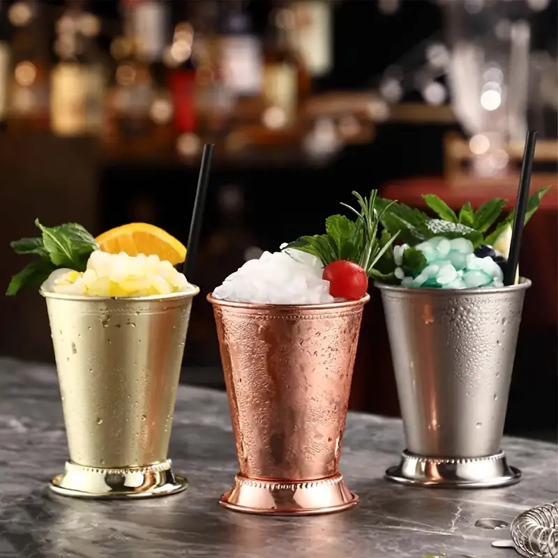 tiki Mint Julep Mug Stainless  - огляд і ціна Wine Beer Mixed Drinks