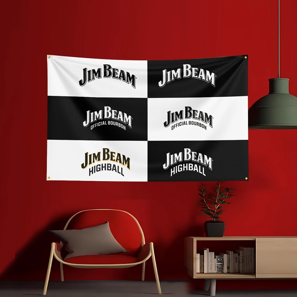 90X150CM Whisky-J-jim beams Fl - огляд і ціна Wine Beer Rum