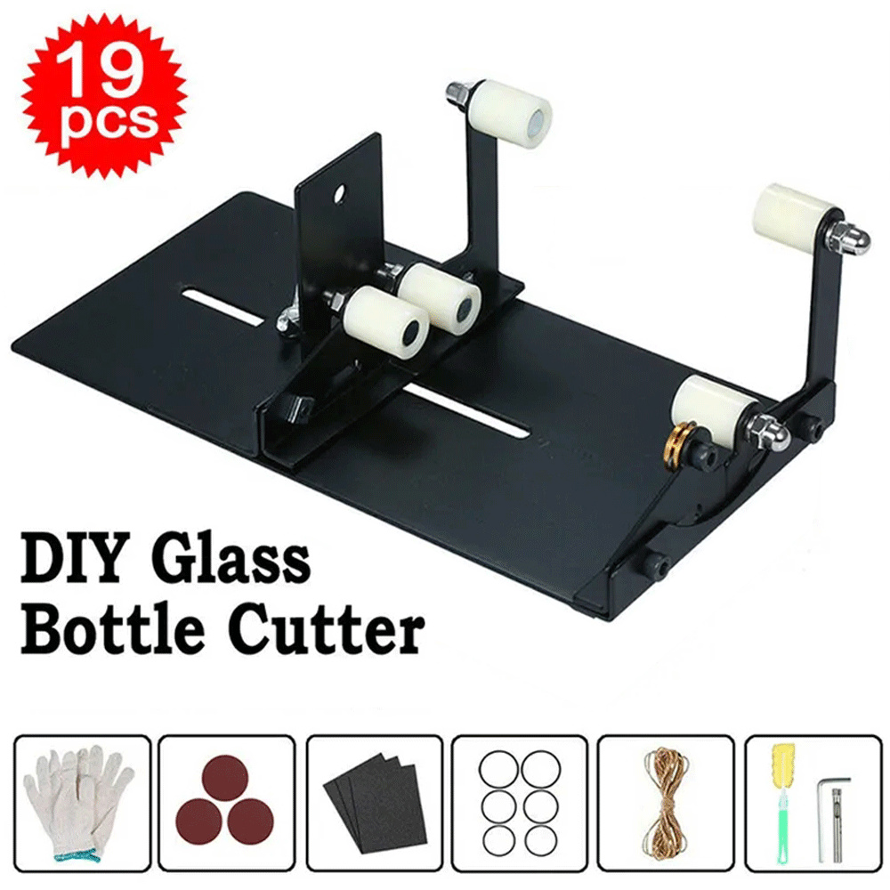 DIY Glass Bottle Cutter Tool S - огляд і ціна Wine Beer Glass Set