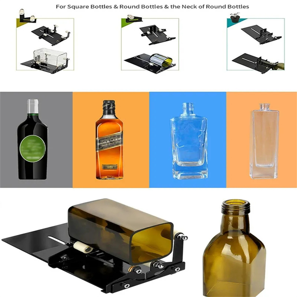 DIY Glass Bottle Cutter Tool S - огляд і ціна Wine Beer Glass Set