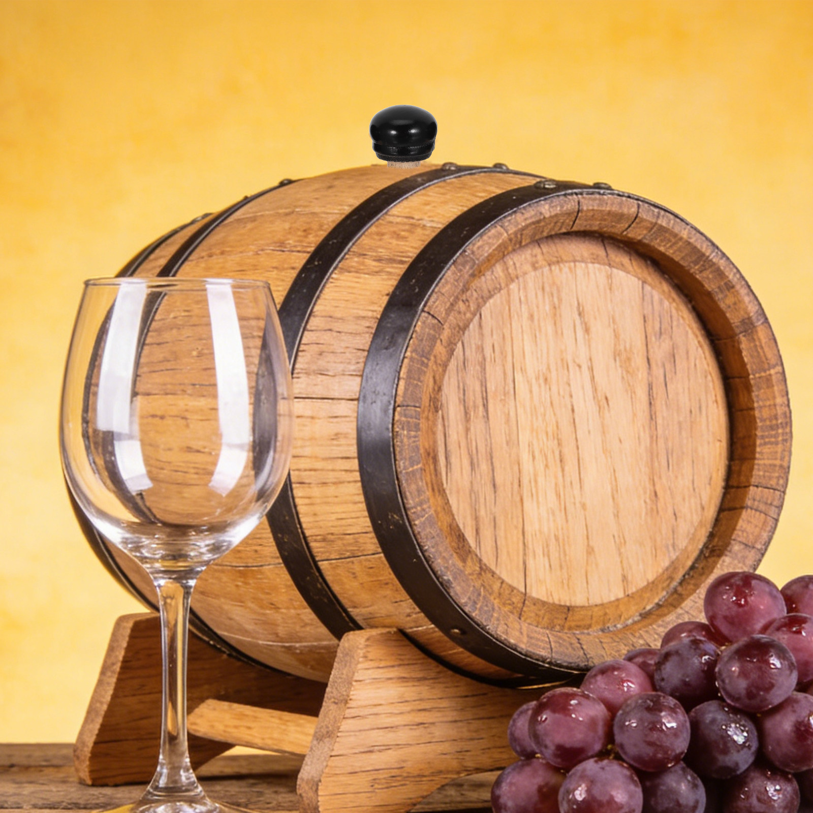 4Pcs Oak Barrel Cork Bung Set  - огляд і ціна Wine Beer Glass Set