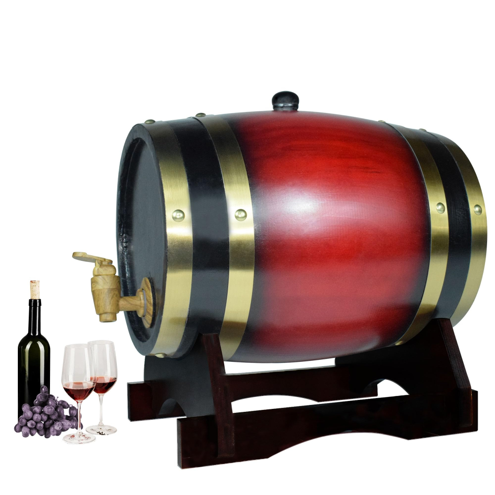 Whiskey Barrel Dispenser Oak A - огляд і ціна Wine Beer Spirit