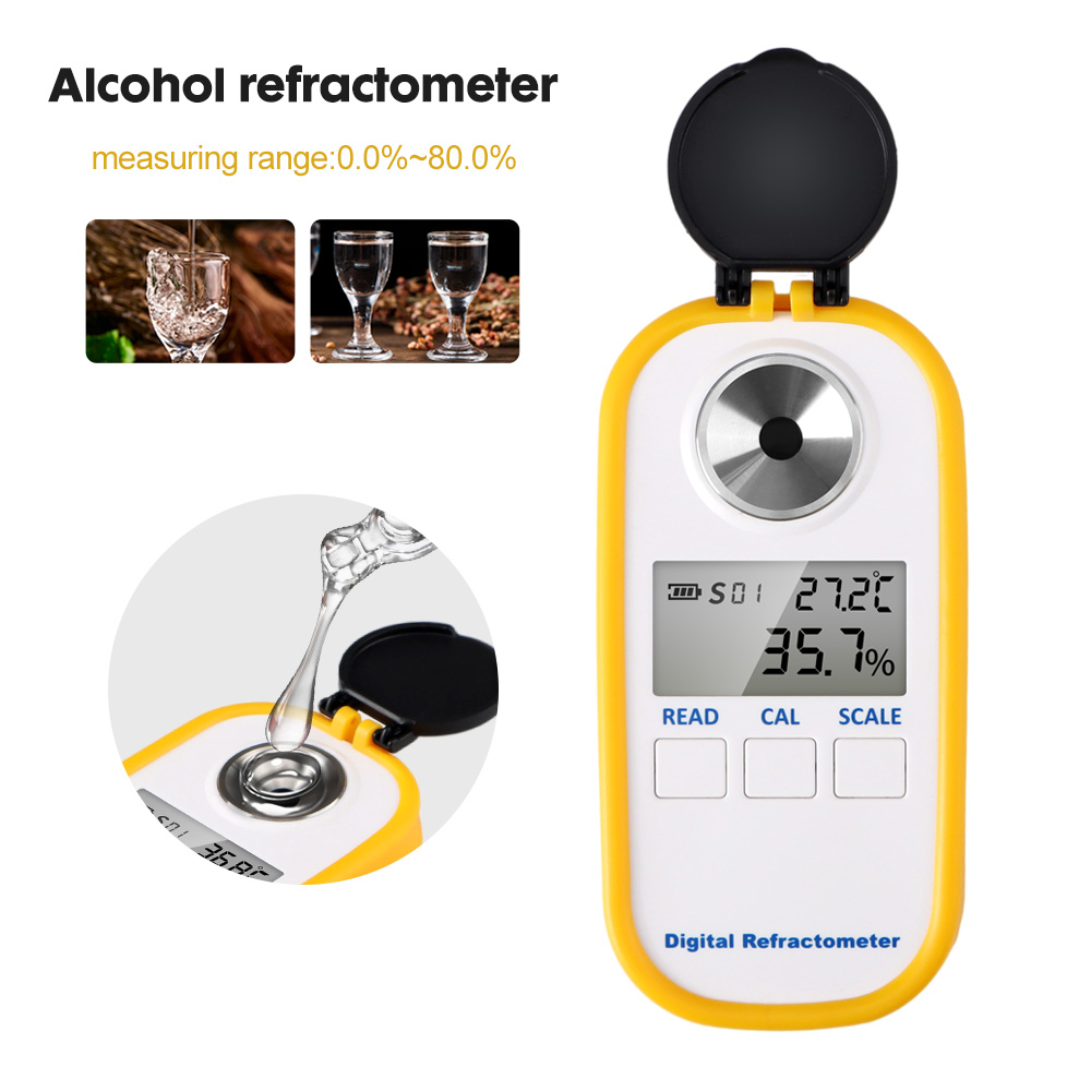 Digital Alcohol Refractometer  - огляд і ціна Wine Beer Spirit