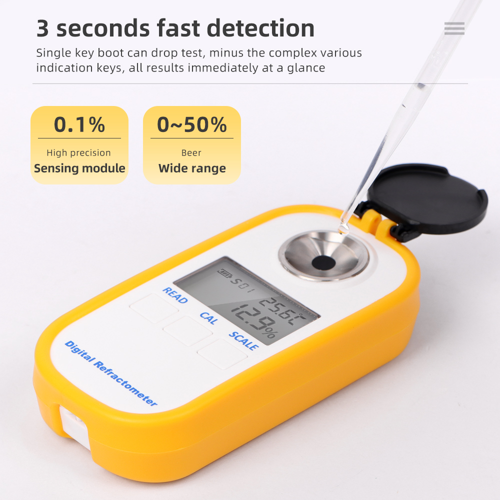 Digital Alcohol Refractometer  - огляд і ціна Wine Beer Spirit