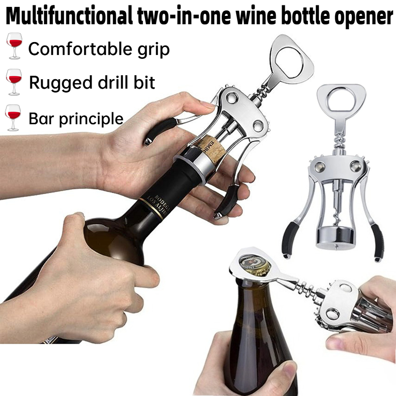 Manual 2-in-1 wine opener, pra - огляд і ціна Wine Beer Opener