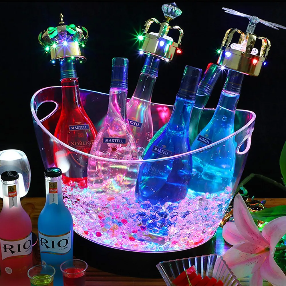 8L Transparent LED Luminous Ic - огляд і ціна Beer Wine Up