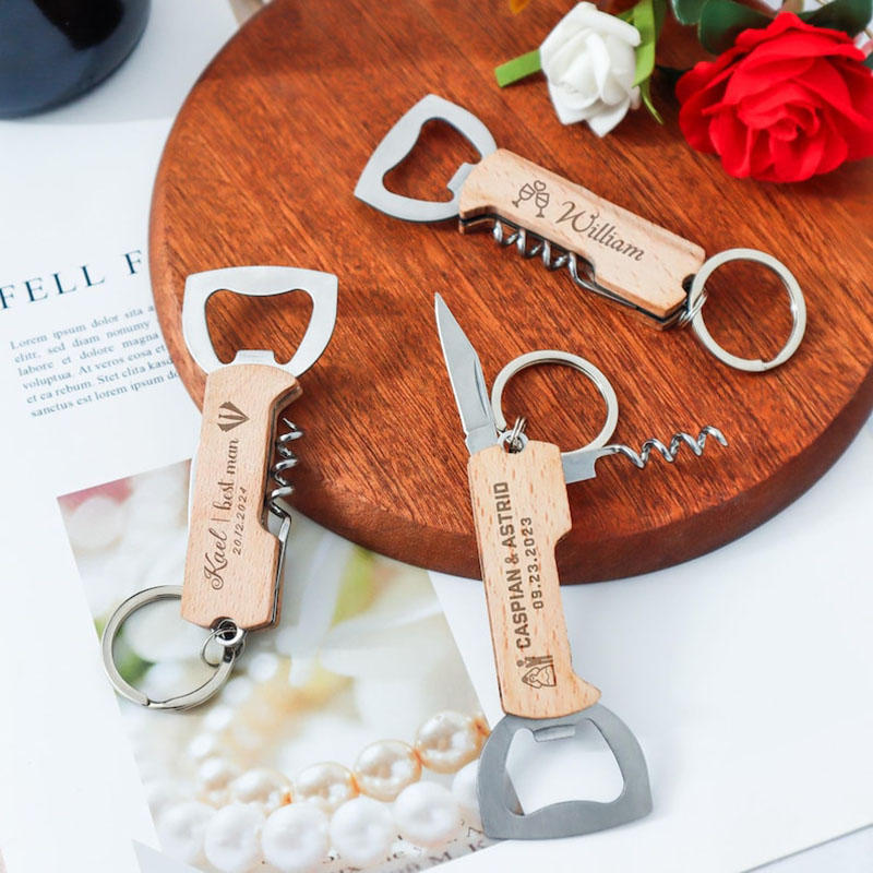 Custom Engraved Logo Bottle Op - огляд і ціна Wine Beer Opener