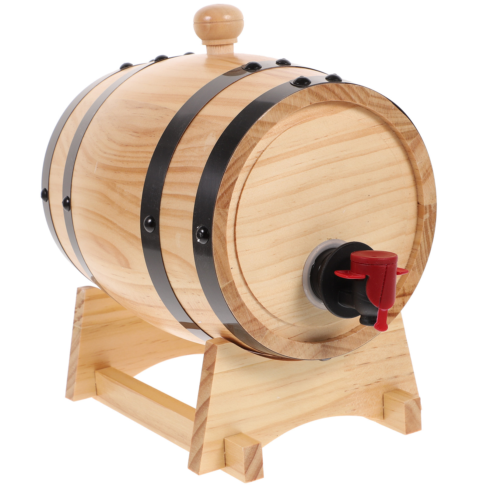 1Pcs Handcrafted Oak Wine Barr - огляд і ціна Wine Beer Spirit