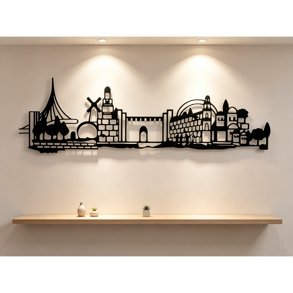 CIFBUY Metal Wall Art Jerusale - огляд і ціна Cocktail Shaker Set