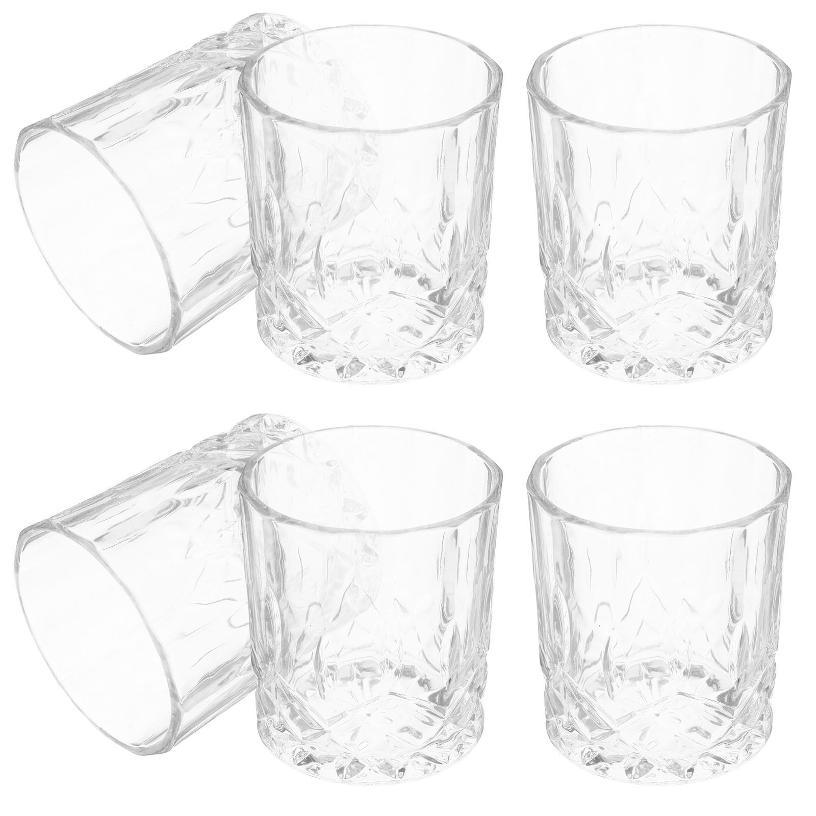 6Pcs Whiskey Glass Set Unique  - огляд і ціна Wine Beer The Whiskey
