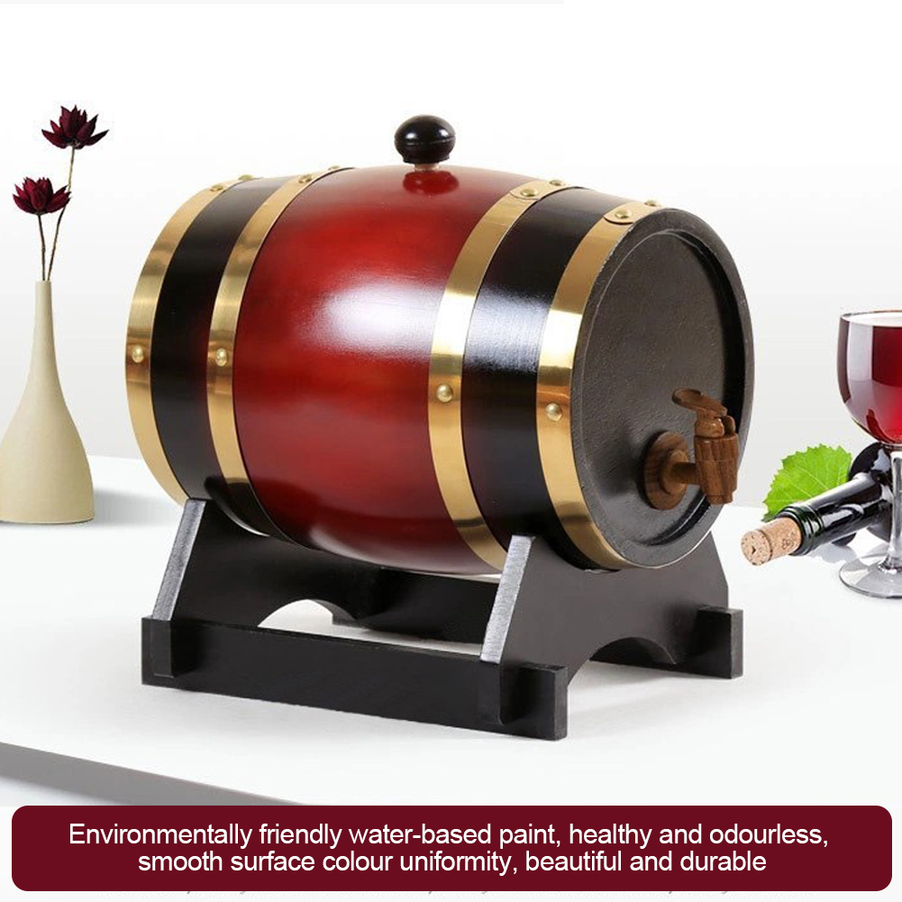 3L Wine Barrel With Faucet For - огляд і ціна Wine Beer Rum