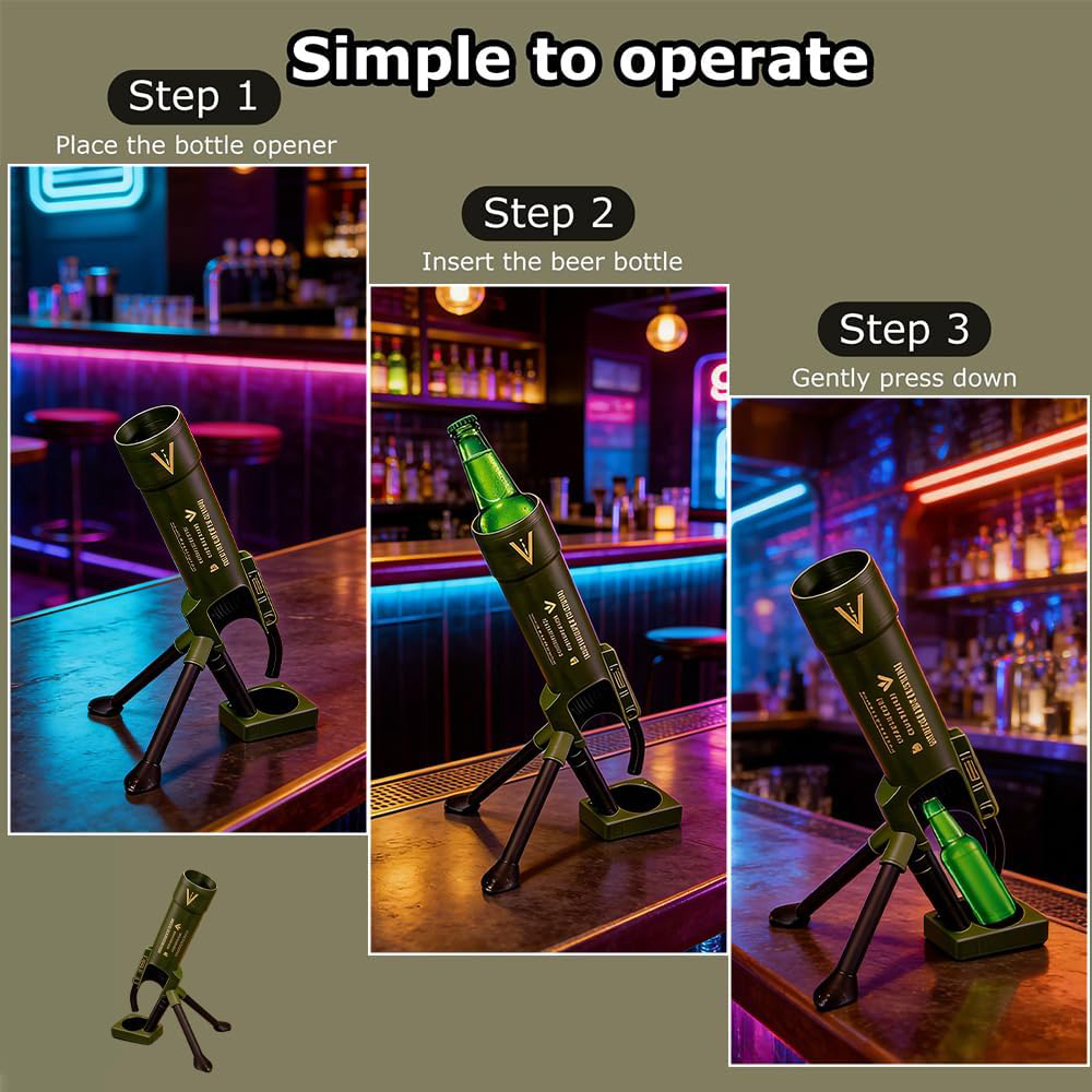Mortar Bottle Opener Beer Bott - огляд і ціна Wine Beer Opener