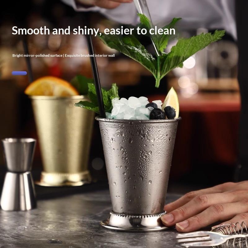 Stainless Steel Mint Julep Mug - огляд і ціна Wine Beer Mixed Drinks