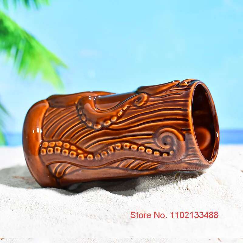 TIKI Bar Cocktail Cup Hawaii T - огляд і ціна Wine Beer Mixed Drinks