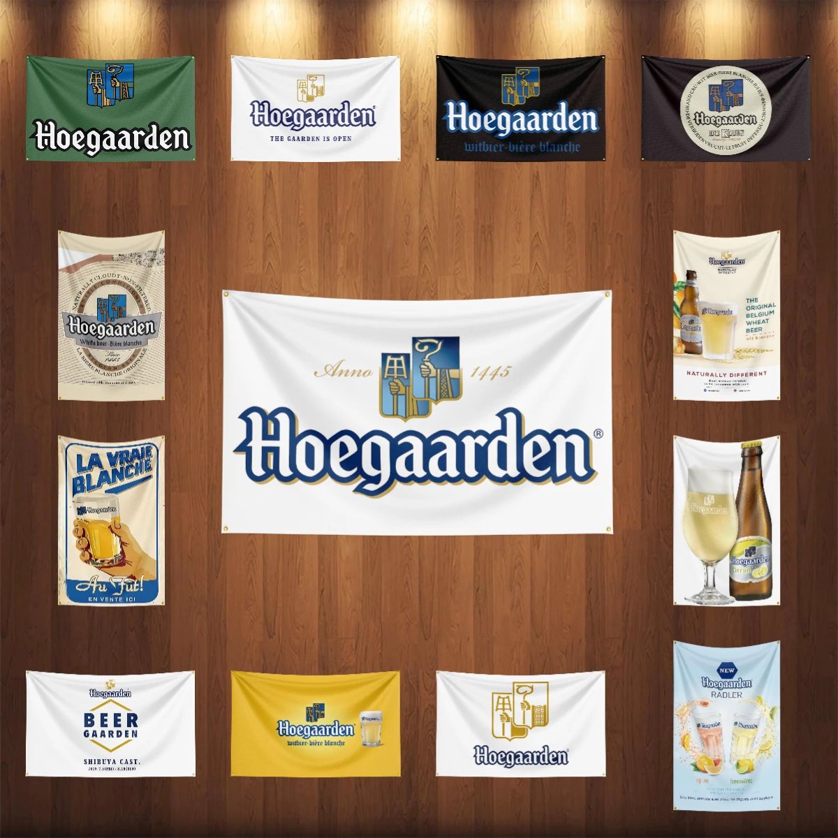 3×5ft h-Hoegaardens Beer Flag  - огляд і ціна Wine Beer Rum